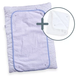 Clair De Lune Stars & Stripes Roly Poly Travel & Changing Mat® Bathing & Feeding