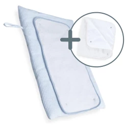 Clair De Lune Waffle Roly Poly Travel & Changing Mat® Bathing & Feeding