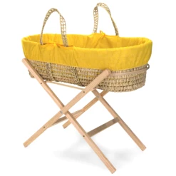 Clair De Lune Moses Baskets & Stands Colour Pop Palm Moses Basket