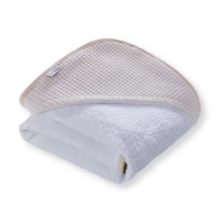 Clair De Lune Bathing & Feeding Waffle Hooded Towel