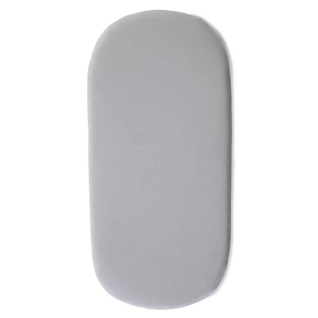 Clair De Lune Micro-Fresh® 2 Pack Fitted Moses Basket Sheets - 66 X 30 Cm