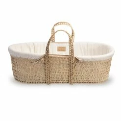 Clair De Lune Moses Baskets & Stands Organic Palm Moses Basket