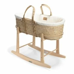 Clair De Lune Moses Baskets & Stands Organic Palm Moses Basket