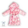 Clair De Lune Komfies Plush Heart Baby Dressing Gown Bathing & Feeding