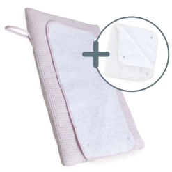 Clair De Lune Waffle Roly Poly Travel & Changing Mat® Bathing & Feeding