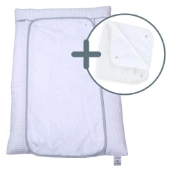 Clair De Lune Waffle Changing Mat Bathing & Feeding