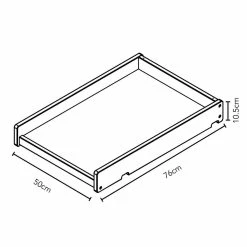 Obaby Stamford Space Saver Cot & Cot Top Changer