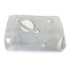 TLC Space Glow In The Dark Fleece Blanket Cosy Blankets