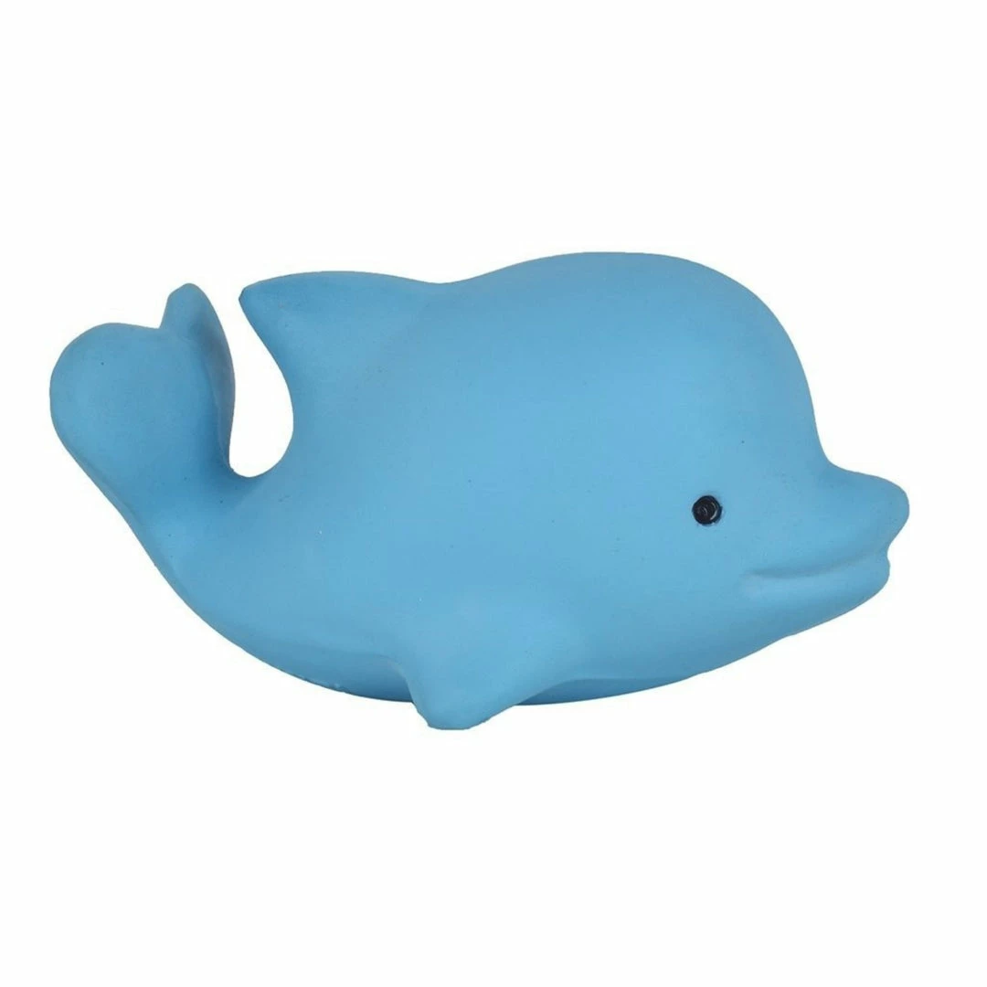 Tikiri Natural Rubber Dolphin Rattle & Bath Toy