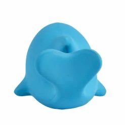 Tikiri Natural Rubber Dolphin Rattle & Bath Toy