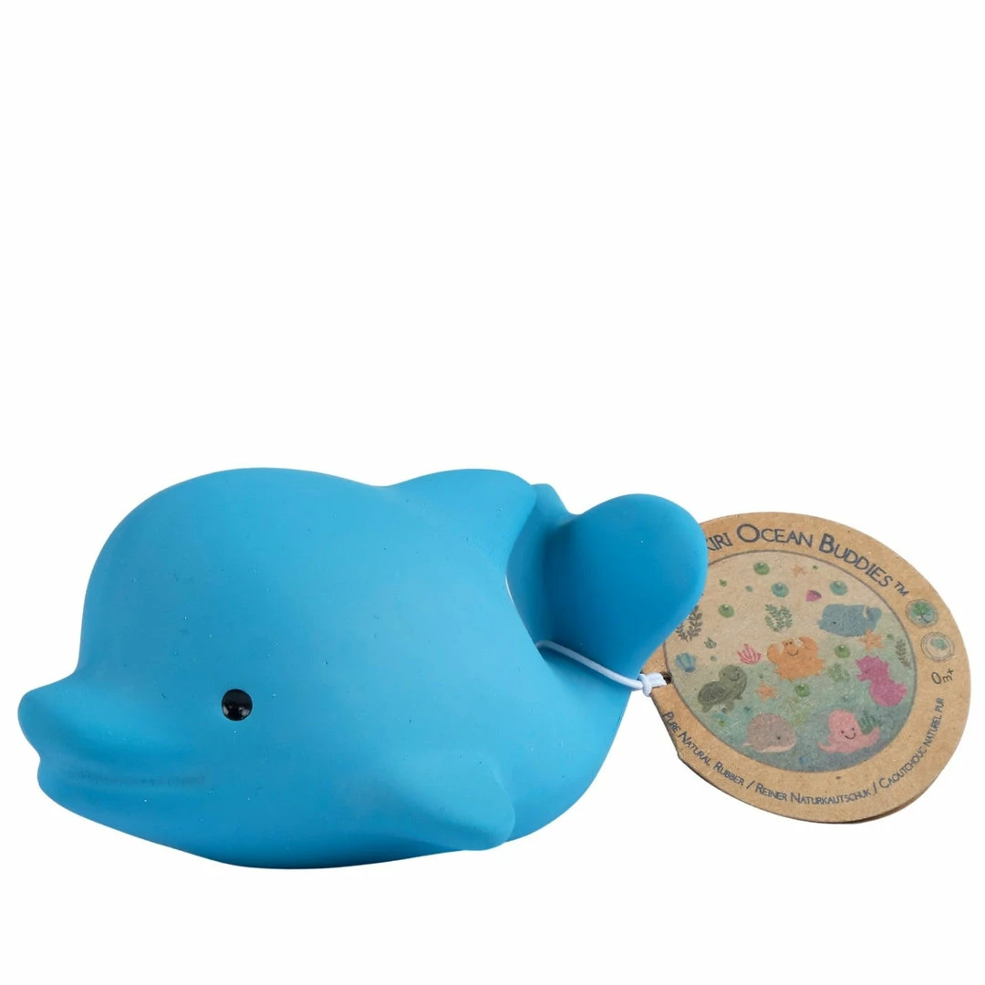 Tikiri Natural Rubber Dolphin Rattle & Bath Toy