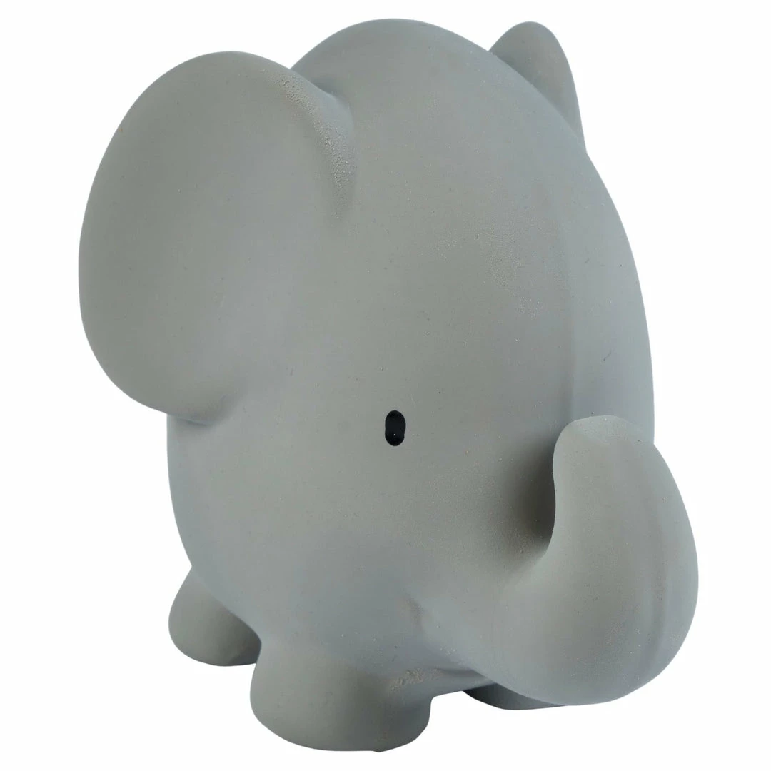 Tikiri Natural Rubber Elephant Rattle & Bath Toy Bathing & Feeding