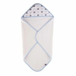 Clair De Lune Rachel Riley My Little Prince Hooded Towel Bathing & Feeding