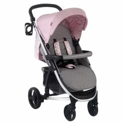 My Babiie Dani Dyer Pink & Grey Marbled Travel System Travel Systems
