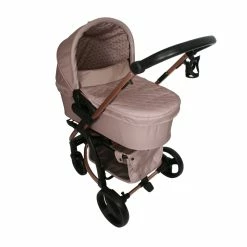 My Babiie Samantha Faiers Dreamiie Mocha Monogram Travel System