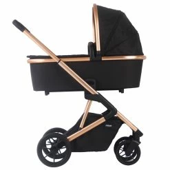 My Babiie MB500 Rose Gold Quilted Travel System Travel Systems