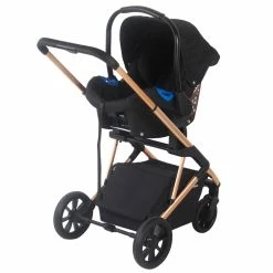 My Babiie MB500 Rose Gold Quilted Travel System Travel Systems