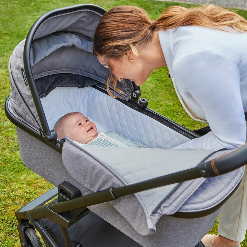 My Babiie Samantha Faiers Quilted Grey Melange Belgravia Travel System Travel Systems