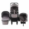 My Babiie Samantha Faiers Quilted Grey Melange Belgravia Travel System Travel Systems