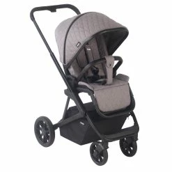 My Babiie Samantha Faiers Quilted Grey Melange Belgravia Travel System Travel Systems