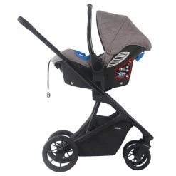 My Babiie Samantha Faiers Quilted Grey Melange Belgravia Travel System Travel Systems