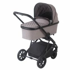 My Babiie Samantha Faiers Quilted Grey Melange Belgravia Travel System Travel Systems