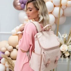 My Babiie Billie Faiers Blush Backpack Changing Bag
