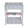My Babiie Pink Geometric Baby Bath And Changing Unit