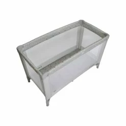 My Babiie Dani Dyer Elephants Travel Cot Cots & Cot Beds