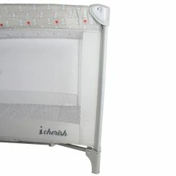 My Babiie Dani Dyer Elephants Travel Cot Cots & Cot Beds