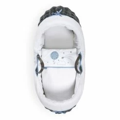 Clair De Lune Over The Moon Wrapover® Noah Pod® Bedding Set