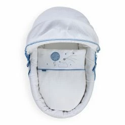 Clair De Lune Over The Moon Grey Wicker Moses Basket Moses Baskets & Stands