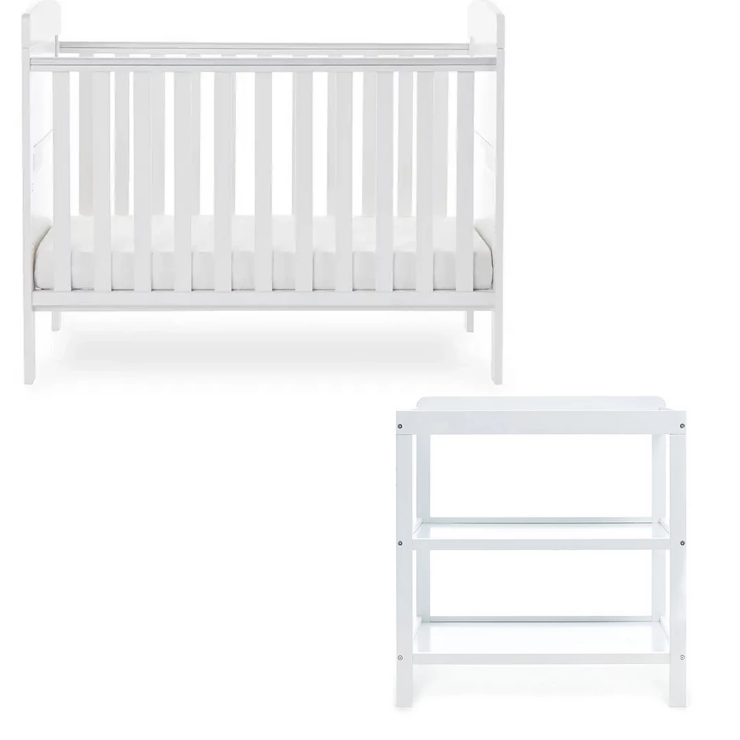 Obaby Grace Mini Cot Bed & Changing Unit