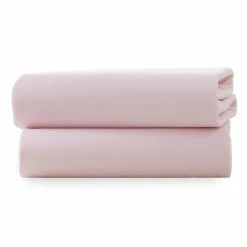 Clair De Lune Soft Sheets 2 Pack Fitted Cotton Cot Sheets - 120 X 60 Cm