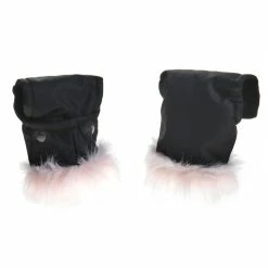 Clair De Lune Universal Pushchair/Pram Faux Fur Mittens Pushchair & Travel