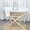 Clair De Lune Moses Baskets & Stands Special Buy - Essentials Moses Basket Bundle