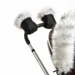 Clair De Lune Universal Pushchair/Pram Faux Fur Mittens Pushchair & Travel