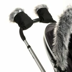 Clair De Lune Universal Pushchair/Pram Faux Fur Mittens Pushchair & Travel