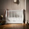 Obaby Stamford Space Saver Cot & Cot Top Changer