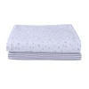 Clair De Lune Stars & Stripes 2 Pack Fitted Pram/Crib Sheets - 90 X 40 Cm