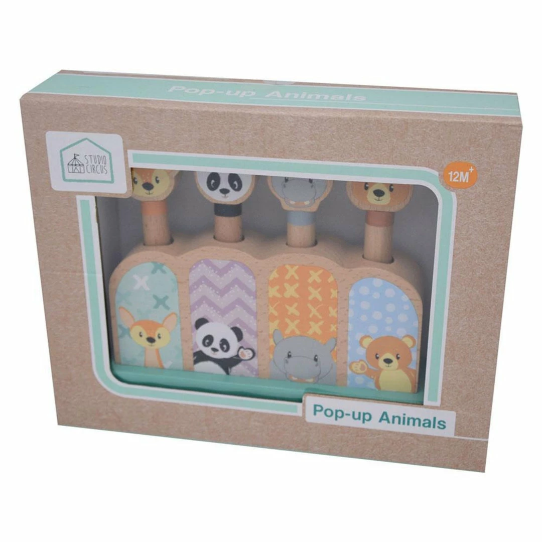Studio Circus Pop-up Animals Toy Gifts
