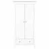 Wardrobes & Shelves Cuddleco Clara 2 Door Double Wardrobe
