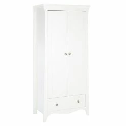 Wardrobes & Shelves Cuddleco Clara 2 Door Double Wardrobe