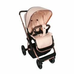 My Babiie Christina Milian Rose Gold Belgravia Travel System Travel Systems