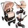 My Babiie Christina Milian Rose Gold Belgravia Travel System Travel Systems