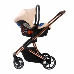 My Babiie Christina Milian Rose Gold Belgravia Travel System Travel Systems