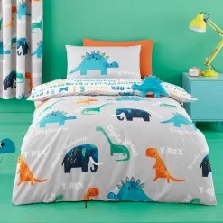Rosenthal Cosatto D Is For Dino Junior Bed Duvet Cover Set Cot Bedding