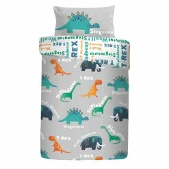 Rosenthal Cosatto D Is For Dino Single Bed Duvet Cover Set Single Bedding