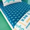 Rosenthal Cosatto D Is For Dino 2 Pack Fitted Cotton Junior/Toddler Bed Sheets