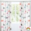 Rosenthal Cosatto Fairy Clouds Pencil Pleat Curtains - 66" Width X 72" Drop